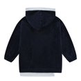 thumbnail image 6 of WhouRiu Boys Girls Solid Color Fuzzy Hoodie Kids Unisex Long Sleeve Hooded Pullover With Pockets Autumn Winter Cozy Warm Soft Sweatshirts,12-13 Years, 6 of 9