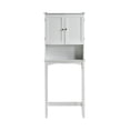 thumbnail image 4 of Tall Bathroom Storage Cabinet, Bathroom Furniture Over The Toilet, Freestanding Bathroom Cabinet with Adjustable Shelf, Bathroom Hutch Over Toilet, Space Saving Toilet Shelf Organizer, K3781, 4 of 10