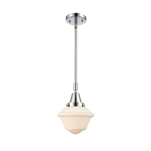 447-1S-PC-G531-Innovations Lighting-Oxford - 1 Light Stem Hung Mini Pendant In Traditional Style-9.13 Inches Tall and 7.5 Inches Wide-Polished Chrome
