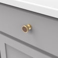 thumbnail image 7 of Belwith Keeler B077977 Reserve 1-1/4" Round Luxury Leather Cabinet Knob / Drawer Knob -, 7 of 7