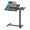 Black, variant on Small Standing Desk, Mobile Stand up Desks with Lockable Wheels, Adjustable Height, 26 Inch Portable Rolling Laptop Computer Desks for Home, White