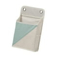 thumbnail image 4 of Bolsa de almacenamiento para colgar en pared, cesta colgante plegable multiusos, organizador para dormitorio con bolsillo para oficina, apartamento Verde, 4 of 8