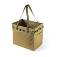 thumbnail image 2 of Soidarity Bolsa de leña para chimenea, bolsa para troncos, bolsa para palos de para interiores y exteriores, organizador de contenedores para patio carpas Caqui Soidarity OD023360-01, 2 of 6