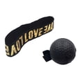 thumbnail image 1 of Pelota de reflejo de boxeo Colamx entrenador de boxeo con diadema bola negra, 1 of 8