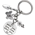 thumbnail image 2 of TopLLC Keychains DO What You Love Flower Spade DIY Creative Gardener Keychain Dish Towel, 2 of 7