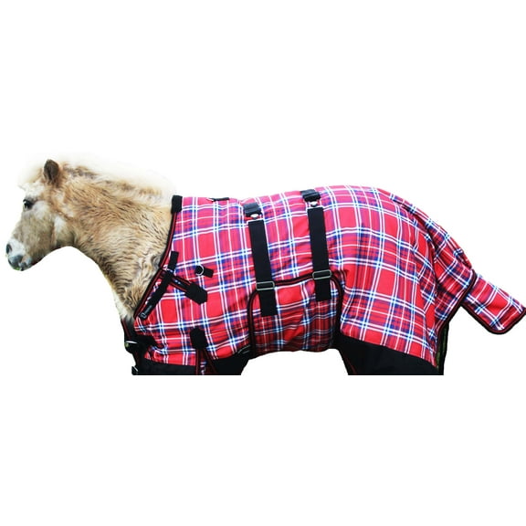 40"  1200D Miniature Weanling Donkey Pony Horse Foal Winter Blanket Red 51972B