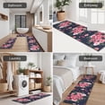 thumbnail image 5 of Pioneer Flower Floral Print Pattern Kitchen Rugs Sets Of 3,Kitchen Runner Rugs Non Skid Washable,Decorative Kitchen Floor Mats for Kitchen,Sink,Laundry,17"x30"+ 17"x47" + 17"x59", 5 of 6
