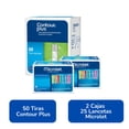 thumbnail image 5 of Contour Plus Paquete 50 Tiras Y 50 Lancetas P Glucometro, 5 of 5