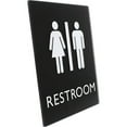 thumbnail image 4 of Lorell Sign, Unisex, 6-4/10"Wx8-1/2"Lx4/5"H, Black (LLR02663), 4 of 4