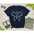 thumbnail image 2 of Aesthetic Butterfly Shirt For Adult Men Women Kids Teen Junior Girls Boys Youth Tshirt Cute Butterfly Birthday Gift Present Dad Mom T-shirt, 2 of 8