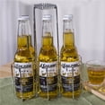 thumbnail image 4 of 6 Bottle Holder Party Basket Rack Caddy Stand for BBQ Hotel Bar Bottles, 4 of 7
