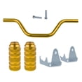 thumbnail image 1 of Pedales de clavijas universales Macarena para motocicleta Oro, Pedales de estriberas, 1 of 6