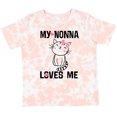 thumbnail image 3 of Inktastic Nonna Loves Me Girls Girls Toddler T-Shirt, 3 of 5