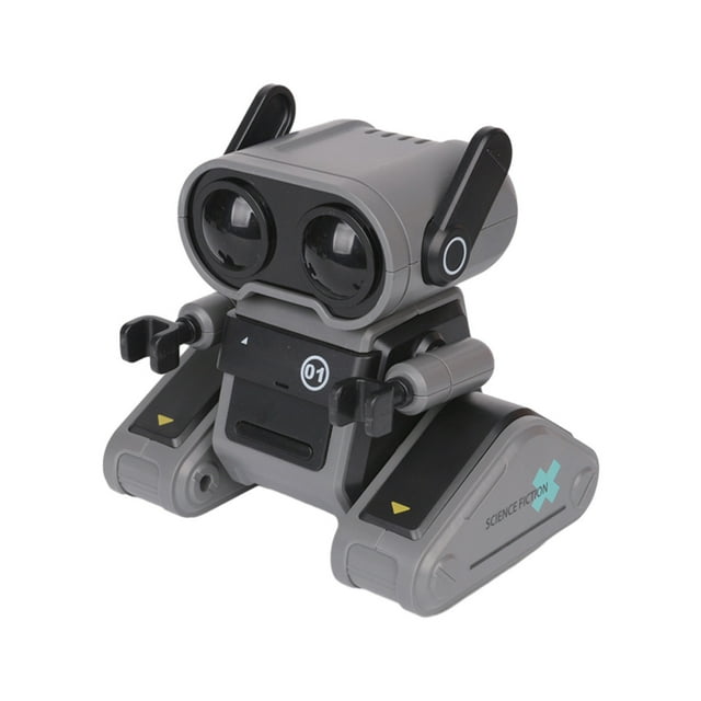 Kilaqueen Jouets Robots Télécommandés Rechargeables, Cadeau Éducatif RC Robot, Robot Télécommandé Intelligent Interactif 2.4G, Lumière et Musique Changeantes de Couleur, Cadeaux de Noël Anniversaire pour Enfants