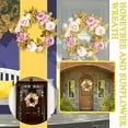 thumbnail image 1 of WIFKLSIIPG Spring Leaf Wreath Artificial Home Decoration Wreath front Door, 1 of 7