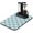 Checkered, variant on RetroStyled Checkered Coffee Drying Mat Super Absorbent, Perfect for Coffee Stations and Kitchen Counters, Coffee Mat Easy to Clean 195x12in