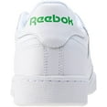 thumbnail image 4 of Reebok Classic Club C 85 Trainers Men White/Green - 4 M UK - Low Top Trainers Shoes, 4 of 9