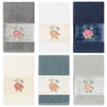 thumbnail image 2 of Authentic Hotel and Spa  Turkish Cotton Rebecca Embellished Hand Towel White, 2 of 5