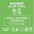 thumbnail image 3 of Gel para aliviar las quemaduras solares Badger Aloe Vera 120 ml Fair Trade, 3 of 6
