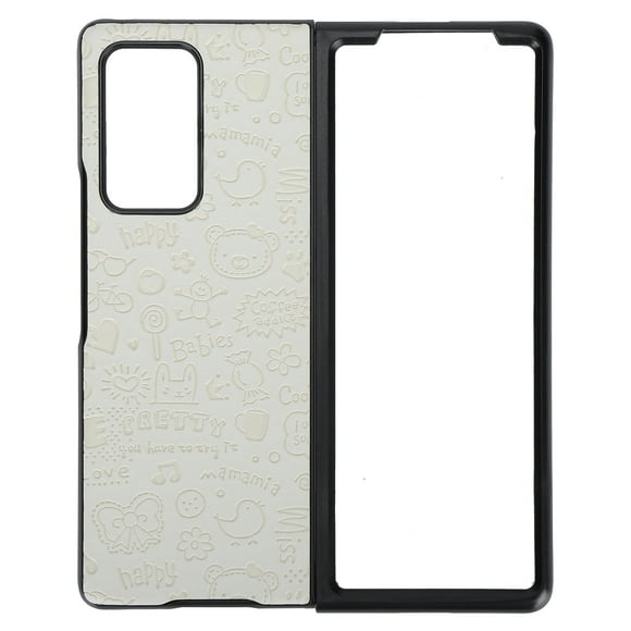 ZOUSSIQI Folding Screen Lightweight Phone Case Protective Cover Shell for Samsung Galaxy Z FOLD 2White EL225#49640
