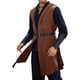 thumbnail image 1 of Blusa sin mangas con capucha para hombre, color sólido, medieval, con capucha, sin mangas, para Halloween, disfraz de actuación, blusa de poliéster para hombre, 1 of 3