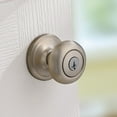 thumbnail image 3 of Kwikset Juno Entry Knob - SmartKey, Lockable, Grade 2 - Satin Nickel, 3 of 3