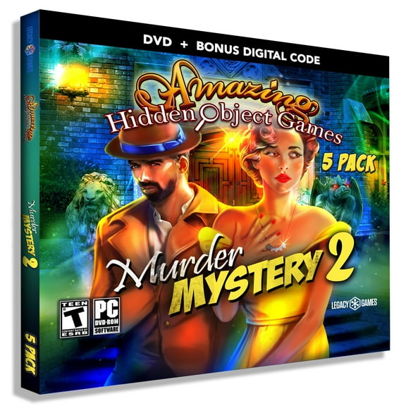 Amazing Hidden Object Games: Murder Mystery 2, Legacy Games, PC