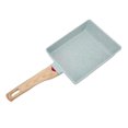thumbnail image 4 of Mini Poêle à Frire Verte Carrée Antiadhésive en Alliage d'Aluminium Chauffée Uniformément pour la Maison, 4 of 8