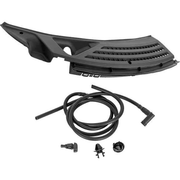 Wiper Cowl Grille Compatible with 2009-2014 Ford F-150 Passenger Side