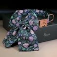 thumbnail image 3 of Beirui Bow Tie Floral Personalized Dog Collar Engraved Name ID Tag for Small Medium Large Dogs, 3 of 8