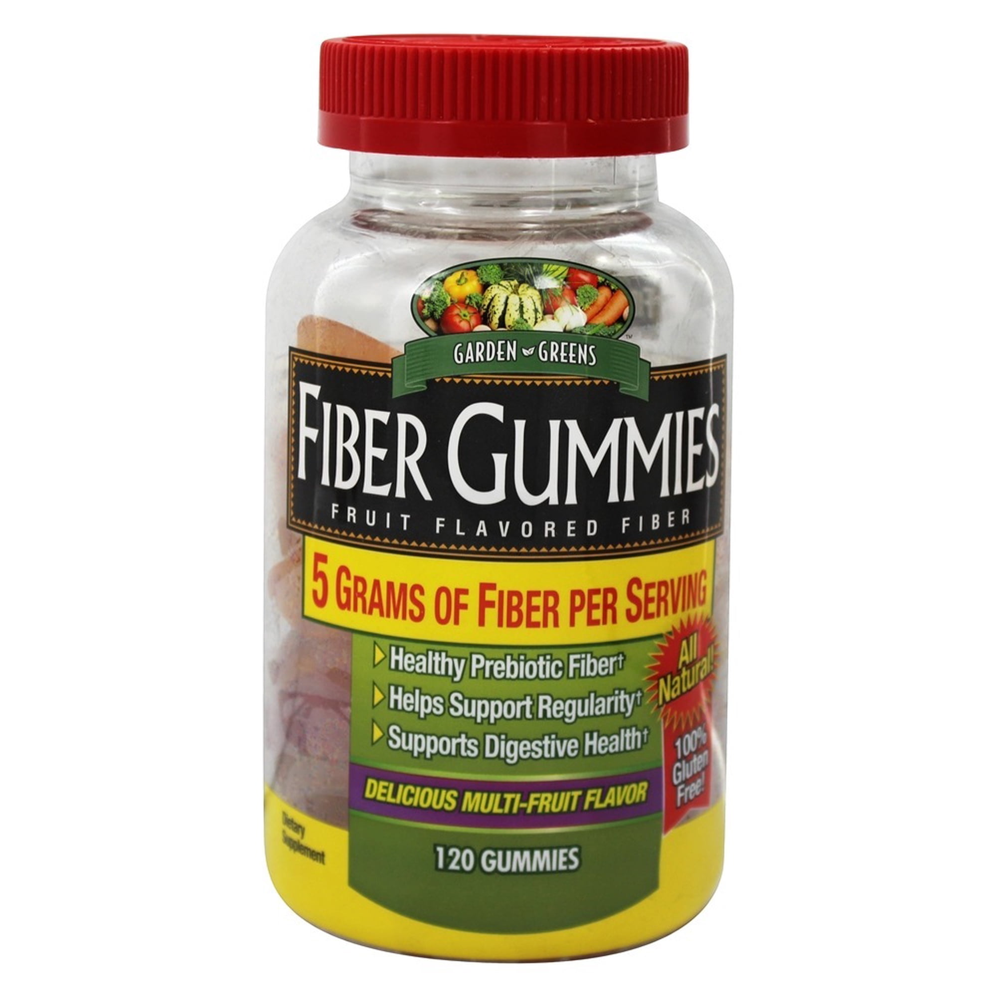 Windmill Health Products Fiber Gummies - Garden Greens - 120 Count