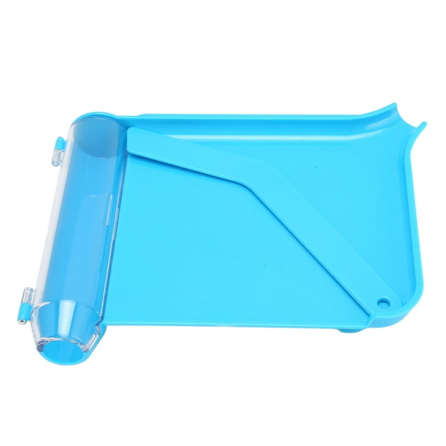 Contador de farmacia de plástico bandeja de conteo de tabletas liviana de diseño de canal resistente a la corrosión con espátula pequeña para uso doméstico