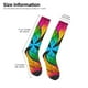 thumbnail image 2 of Fotbe Multicolored Beautiful Flower Calcetas Divertidas Estampadas para Hombre y Mujer, Calcetas de Algodón hasta la Rodilla para Caminar, Correr, Enfermería y Embarazo, 2 of 6