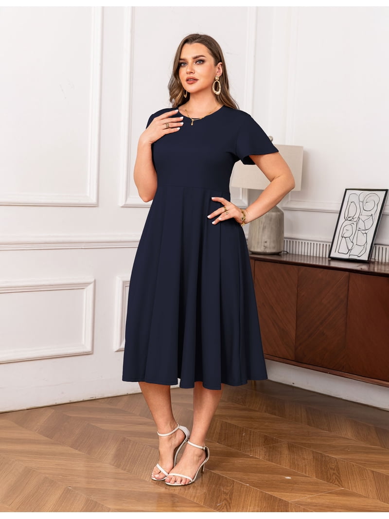 sheer overlay midi dress Kiwi Polka Dot Mesh Overlay Midi Dress