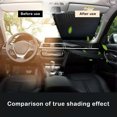 thumbnail image 2 of Car Shade Curtain Windshield Rear Sun Protection Summer Vehicle Windshield Rear Sun Truck Auto Automobile Sunshade Spare Accessories, 2 of 9