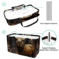 thumbnail image 4 of Christmas Reusable Foldable Oxford Cloth Grocery Storage Bag Laundry Bag Toy Basket Large Capacity Bag, 4 of 7