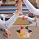 thumbnail image 5 of Wooden Checkers, Colorful Indoor/Outdoor Checkers Set for Kids Educational Board Game Chinese Checkers Classic Halma Chinese Checkers Strategy Family, 5 of 5