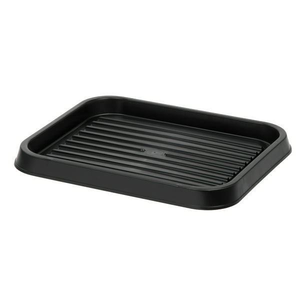IRIS Small Shoe Tray, Black