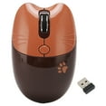 thumbnail image 2 of Wireless Mouse, BT 5.1 & 2.4GHz Dual Mode Silent Ergonomic Mouse, 3 Adjustable DPI, with Auto Sleep Mode, for PC Laptop Tablet, 2 of 7
