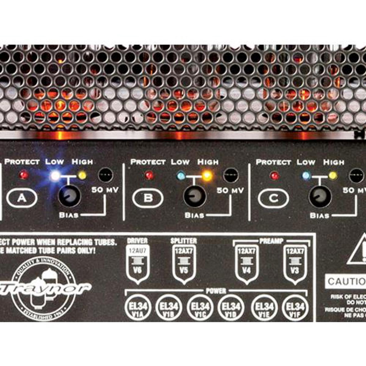 Traynor YBA300 300W All-Tube Bass Amplifier Head