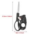 thumbnail image 4 of Tijeras de costura profesionales con guía láser para manualidades en casa, envolver regalos, cortar tela y papel, corte recto rápido | Mango ergonómico mejorado, 4 of 9