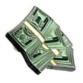 thumbnail image 2 of PinMart Stack of $100 Dollar Bills Money Trendy Enamel Lapel Pin - Nickel Plated Enamel, Single or Bulk Pack, 2 of 3