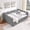 Black, variant on avobird Cozy Gingham Daybed with Trundle Twin Size Sofa Bed for Living Room, Sleeper Sofa with USB Port and Adorable Wave Shaped, Linen Fabric, Cyan