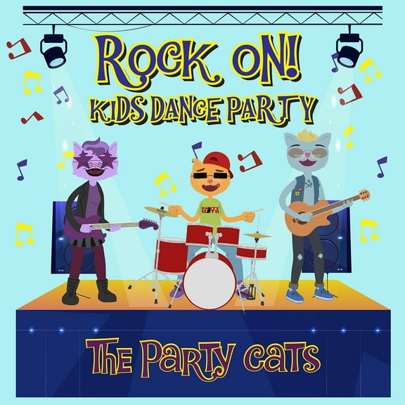 The Party Cats - Kids Dance Party: Rock On - Kids & Family - CD