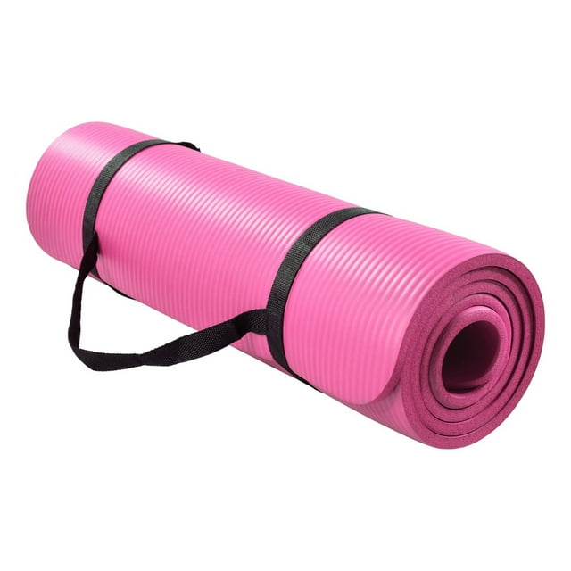 Tapete Yoga Pilates Ejercicio Centurfit Fitness Portatil Rosa