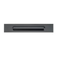 thumbnail image 4 of Richelieu 7824160 6-5/16" Center To Center Finger Cabinet Pull - Black, 4 of 7