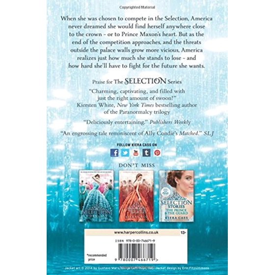 The One The Selection Book 3 Paperback - 