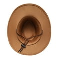 thumbnail image 5 of yunLCZ Cowboy Hat Cowboy Hat,Cowgirl Hat,Western Cowboy Hats for Women/Mens/Straw Wide with Shapeable Brim Cowboy Hat for Womens polyester Gold One Size, 5 of 5