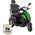 thumbnail image 2 of Pride Mobility Baja Raptor 2 Recreational Scooter W/ Available Extended Warr Matte Black with Green Insert, 2 of 9