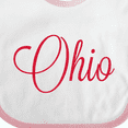 thumbnail image 4 of Inktastic Ohio Boys or Girls Baby Bib, 4 of 4